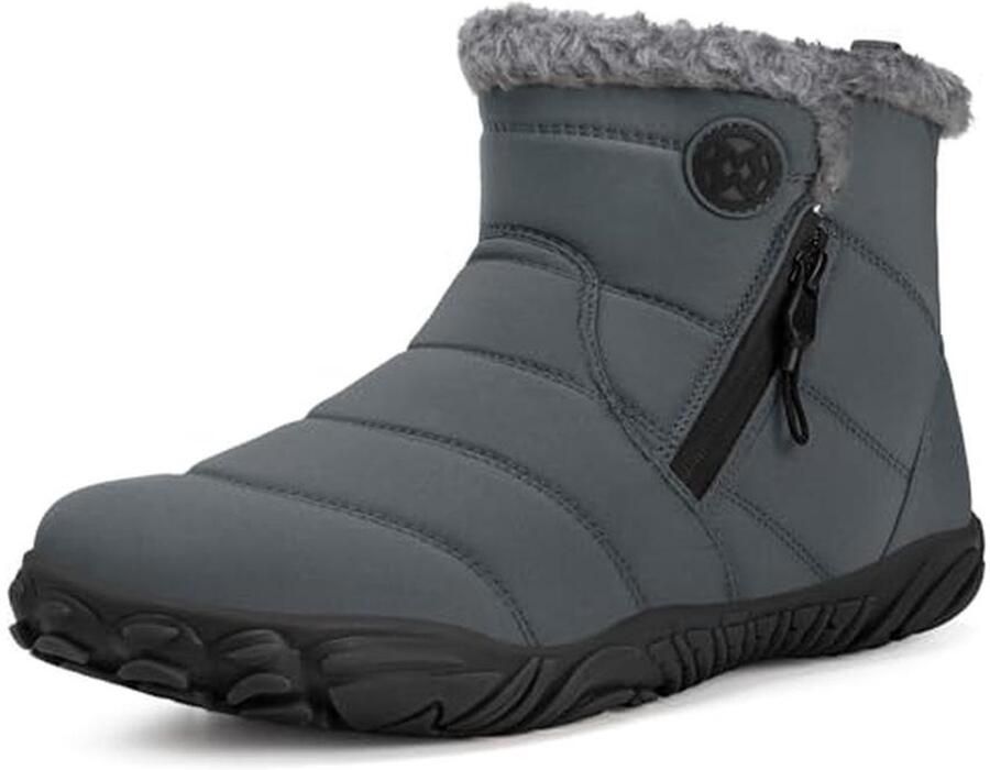 Warme Herenlaarzen en Winterschoenen voor Minimalistische Sneeuwlaarzen