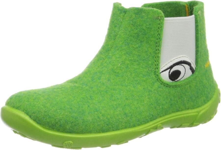 Warme jongens sloffen met puzzeldetail voor binnenshuis