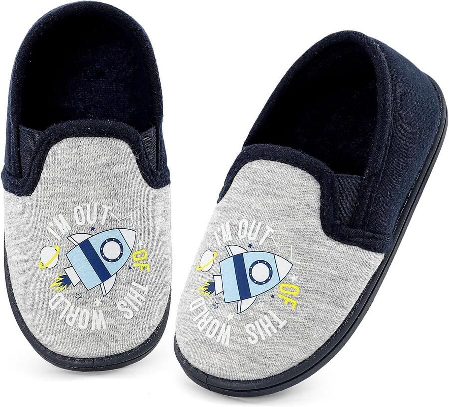 Warme Kinder Sloffen Winter Antislip Zachte Binnenpantoffels