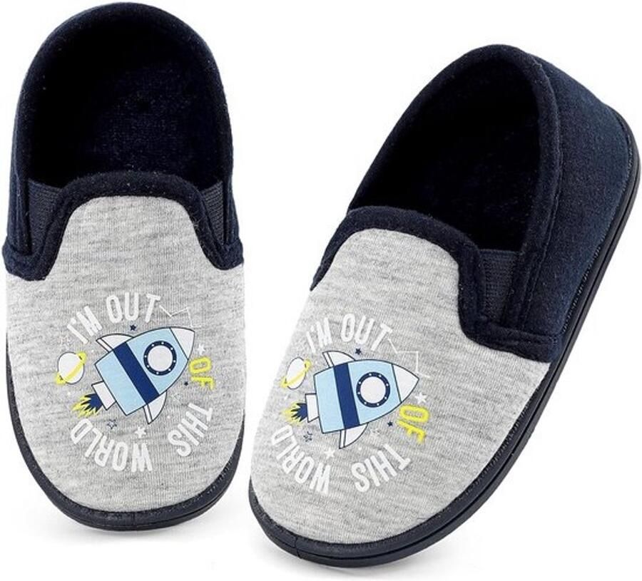 Warme Kinder Sloffen Winter Antislip Zachte Binnenpantoffels