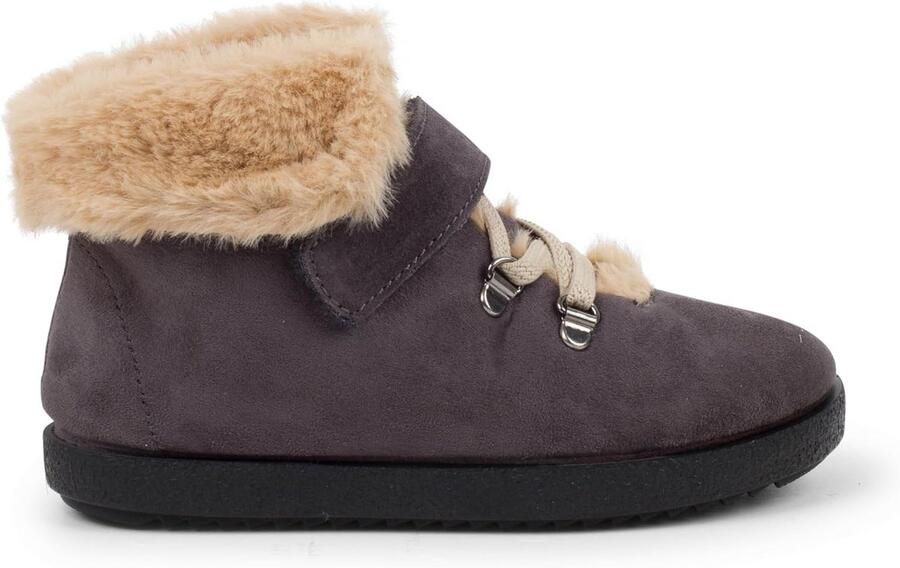 Warme Kinder Snowboots met Bontvoering en Klittenbandsluiting