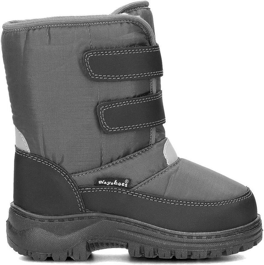 Warme Kinder Snowboots met Klittenband Waterdicht en Comfortabel