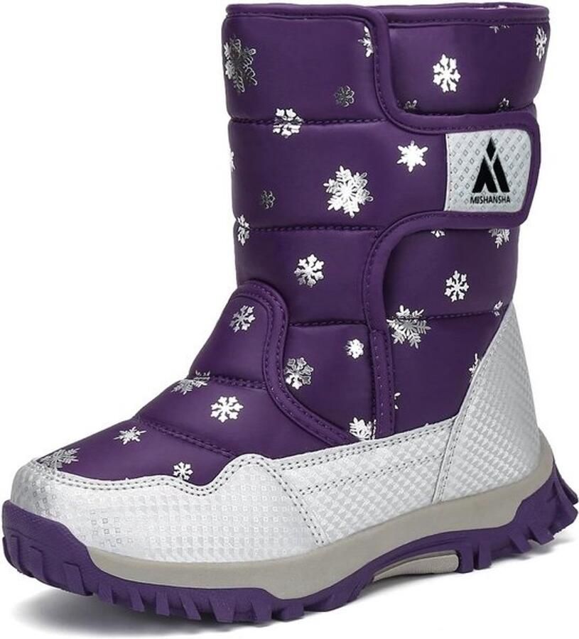 Warme Kinder Snowboots Voor en Waterdichte Winterlaarzen met Antislipzool