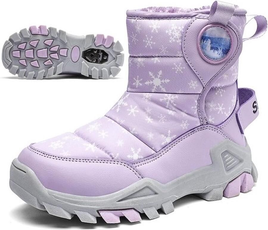 Warme Kinder Snowboots Waterdicht Winterlaarzen en )