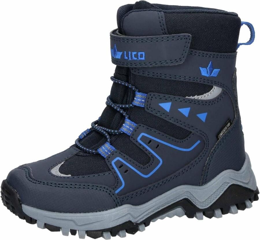 Warme Kinder Winterlaarzen met Klittenband Waterdicht en Comfortabel