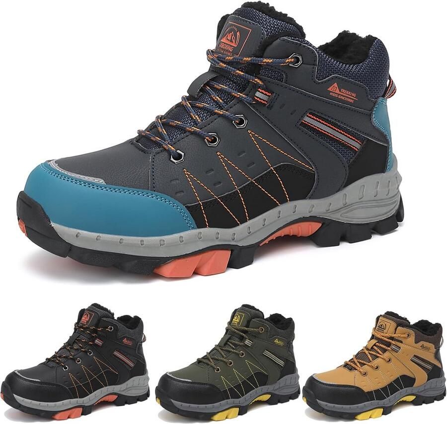 Warme Kinderlaarzen Winterlaarzen met Stalen Gesp Stevige Wandelschoenen Sneeuwlaarzen