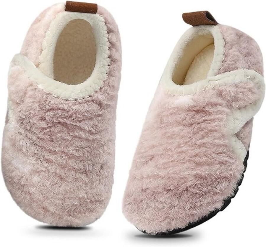 Warme Kinderslippers Pluche Antislip Huispantoffels voor en