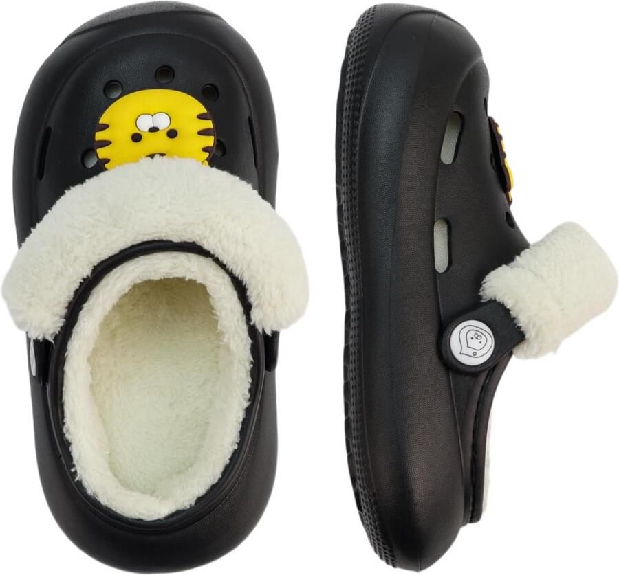 Warme Kinderslofjes Pluche Sloffies met Antislip Zool