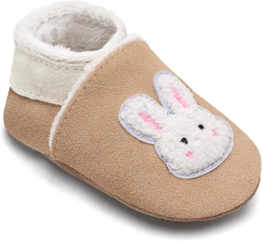 Warme Leren Binnen- en Buitenschoenen voor Kinderen met Zachte Voering