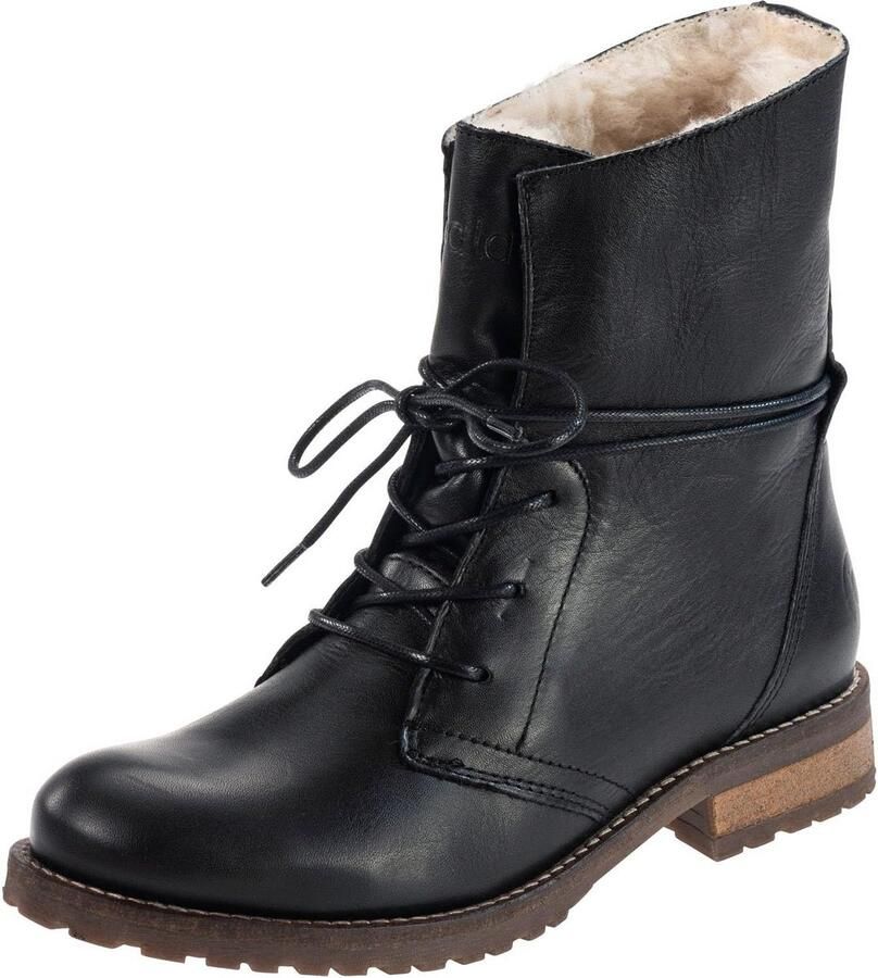 Warme Leren Enkellaarzen Dames Gevoerde Winterlaarzen van Echt Leer