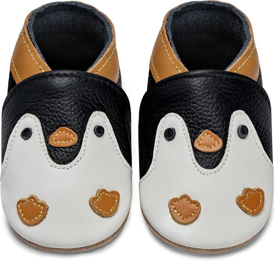 Warme Leren Sloffen en Loopschoenen voor Kinderen met Zachte Voering