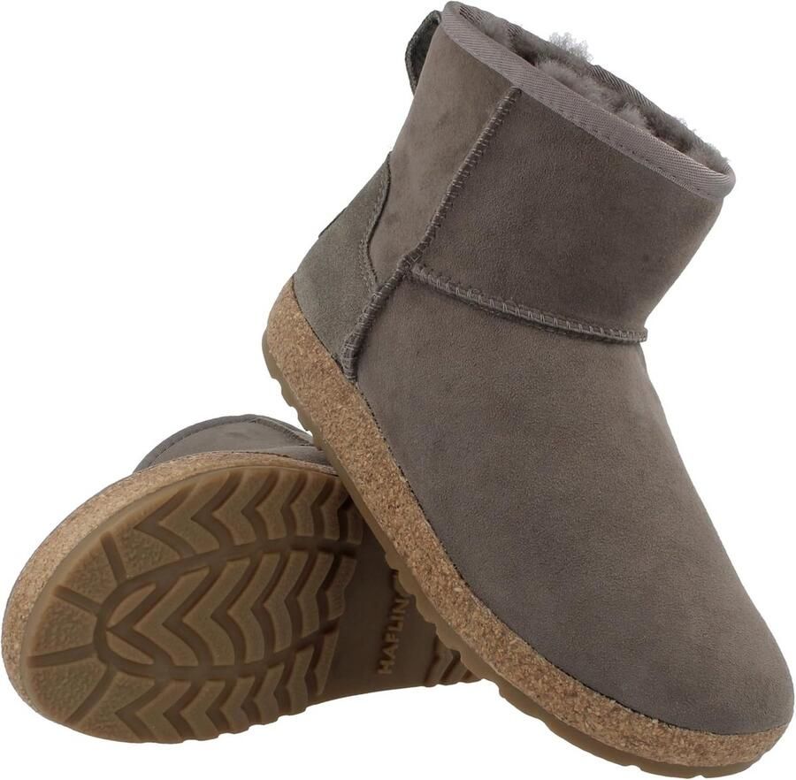 Warme Outdoor Laarzen van Lamsvacht Unisex Comfortabele Winter Gevoerde Laarzen