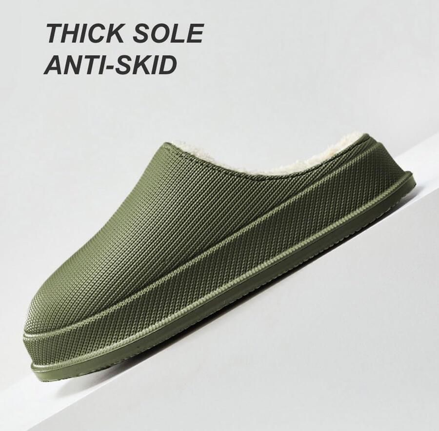 Warme Pantoffels Binnen Buiten Sloffen