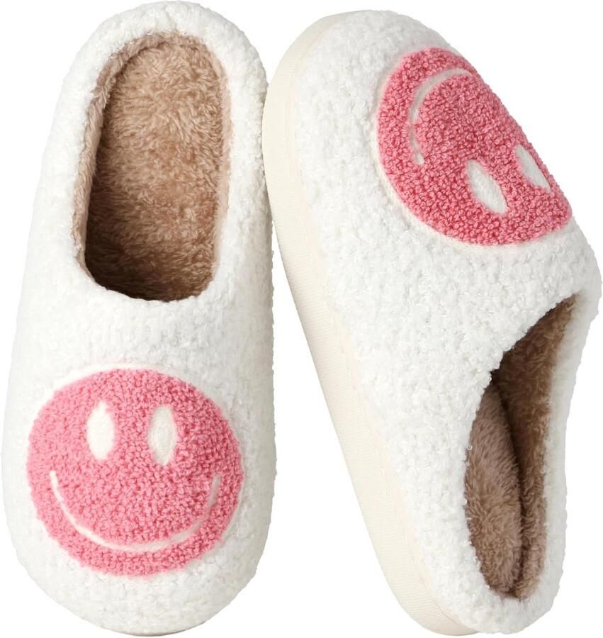 Warme Pluche Huisslippers voor en met Antislipzolen