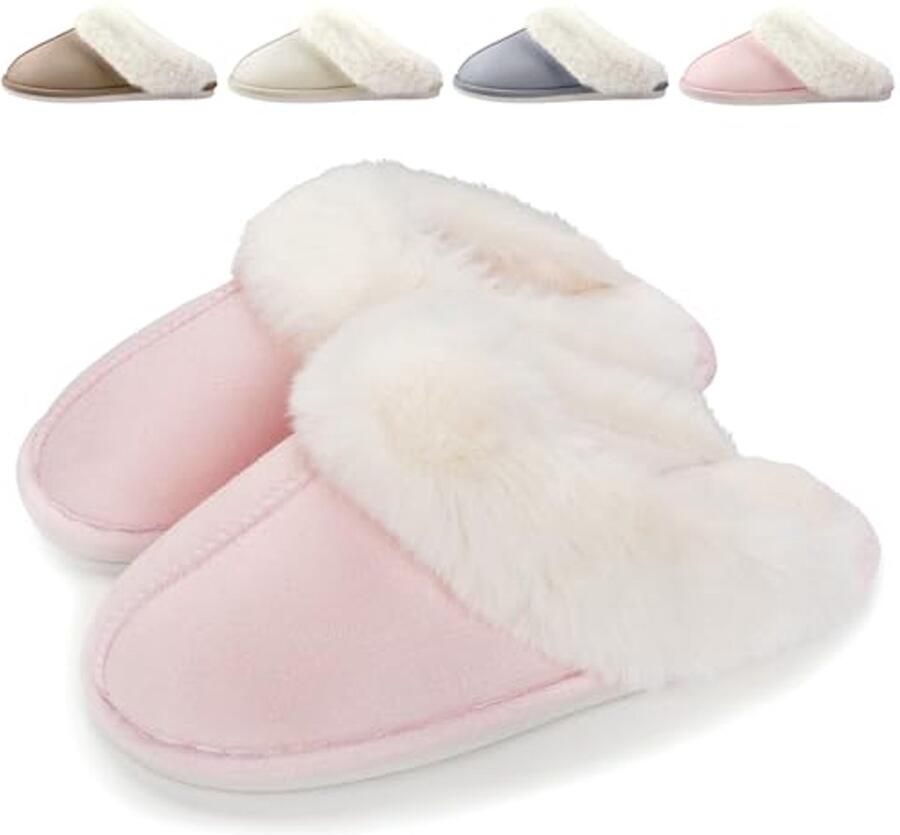 Warme Pluche Unisex Slippers voor Binnen en Buiten - Foto 1