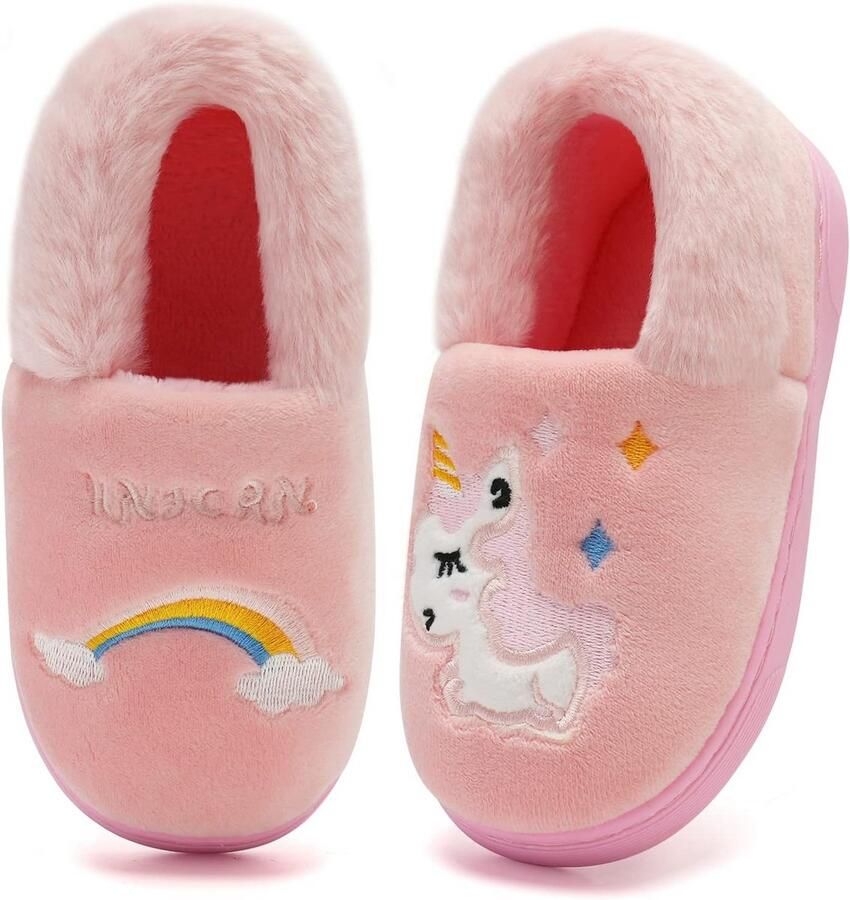 Warme Pluchen Binnen Slippers voor en Antislip Cartoon Design