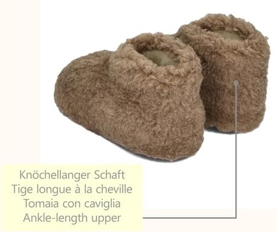 Warme Slippers voor en Schapenwol Unisex 36-46