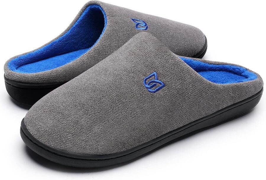 Warme Sloffen voor en met Traagschuim Comfortabele Huisschoenen voor Binnen en Buiten