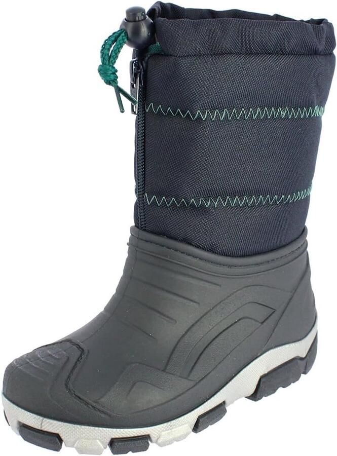 Warme sneeuwlaarzen voor jongens waterdicht en verstelbaar