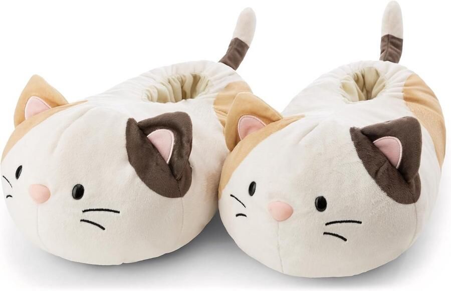 Warme Teckel Pantoffels Bruin Pluche Dierenslippers met Antislipzool voor Kinderen en Volwassenen