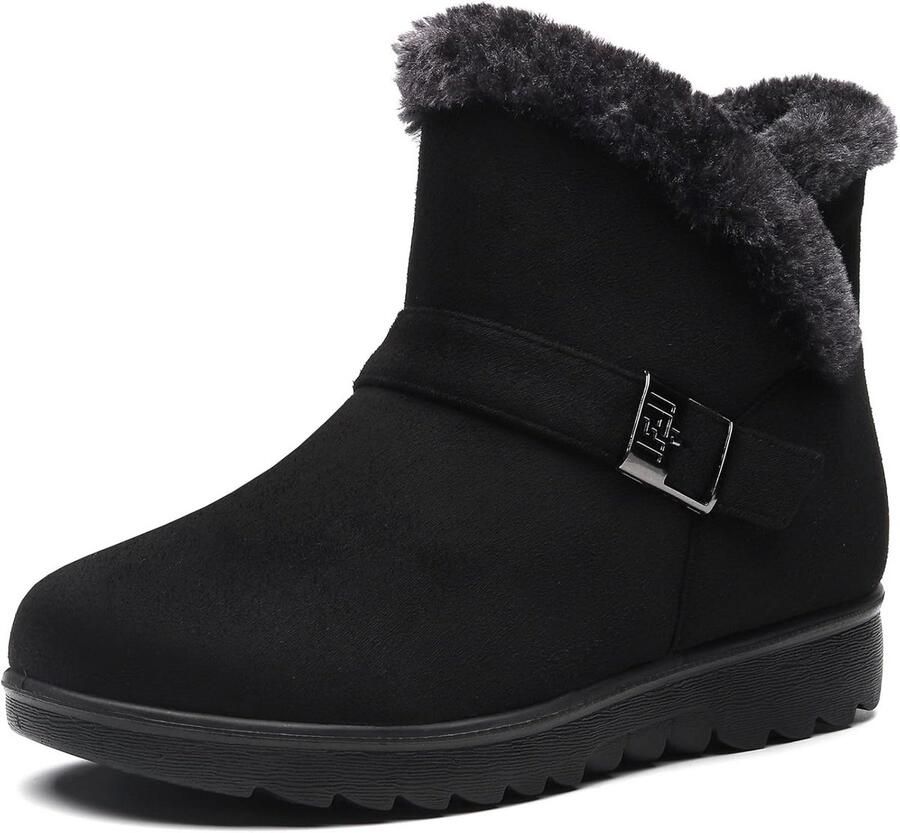 Warme Voetenen Winterlaarzen voor Dames Waterdicht en Comfortabel t m