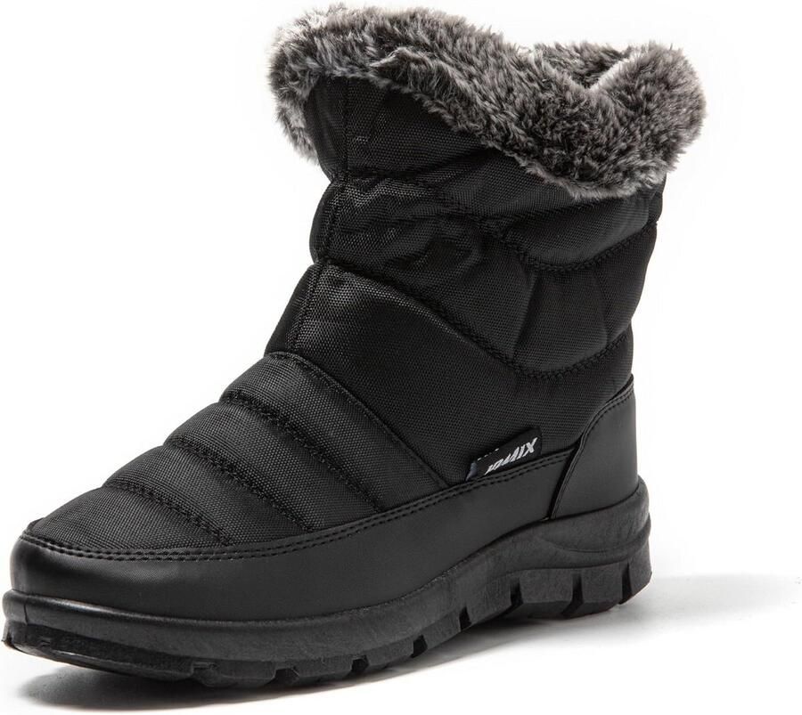 Warme Waterdichte Dames Snowboots met Bontvoering