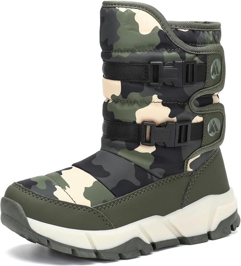 Warme Waterdichte Kinder Snowboots met Antislip Zool voor Buitenactiviteiten