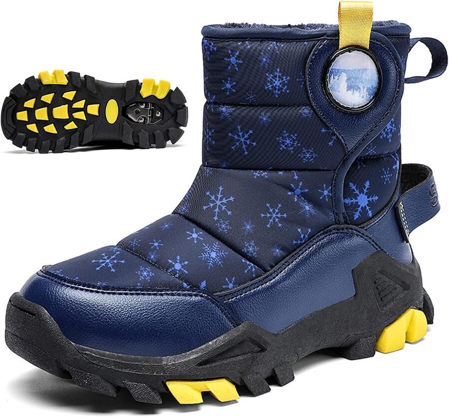 Warme Waterdichte Kinder Snowboots voor en Antislip Winterlaarzen