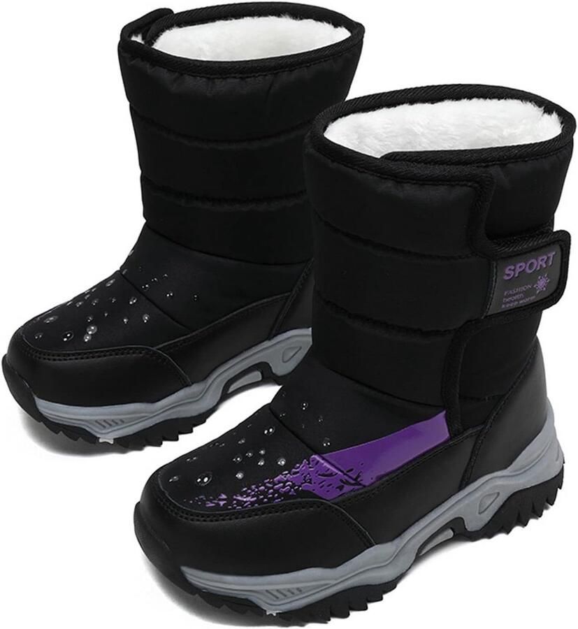 Warme Waterdichte Kinder Snowboots voor en met Antislipzool