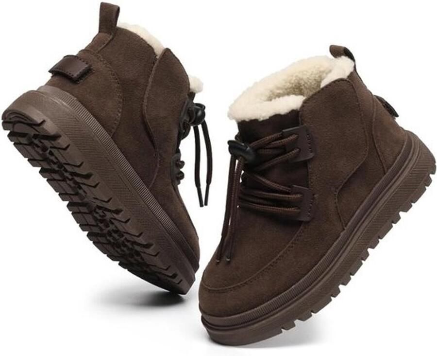 Warme Waterdichte Kinder Snowboots voor Meisjes Winterstevige Antislip Laarzen