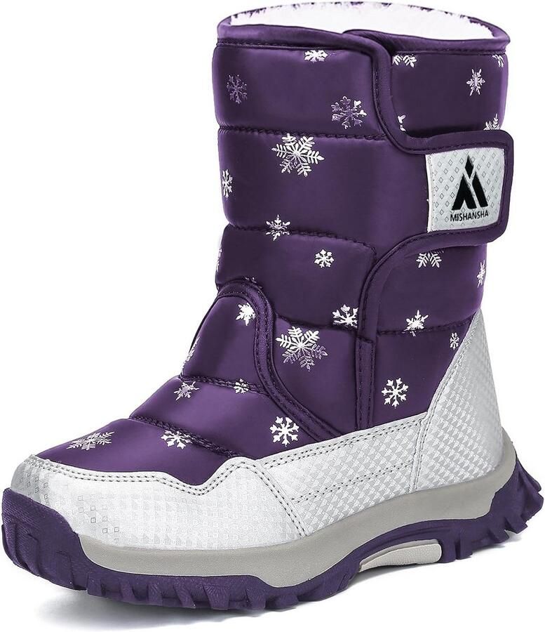 Warme Waterdichte Kinder Snowboots voor en Antislip Buitenschoenen