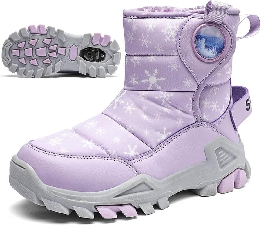 Warme Waterdichte Snowboots Kinderen Antislip Winterlaarzen en
