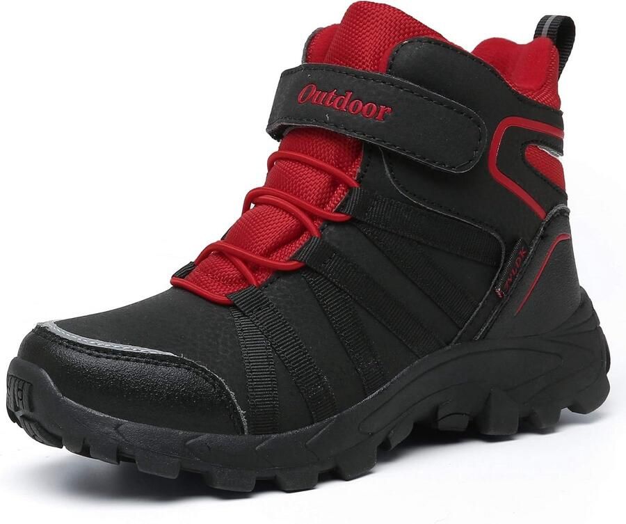 Warme Waterdichte Snowboots voor Kinderen met Klittenband Winter- en Wandelschoenen