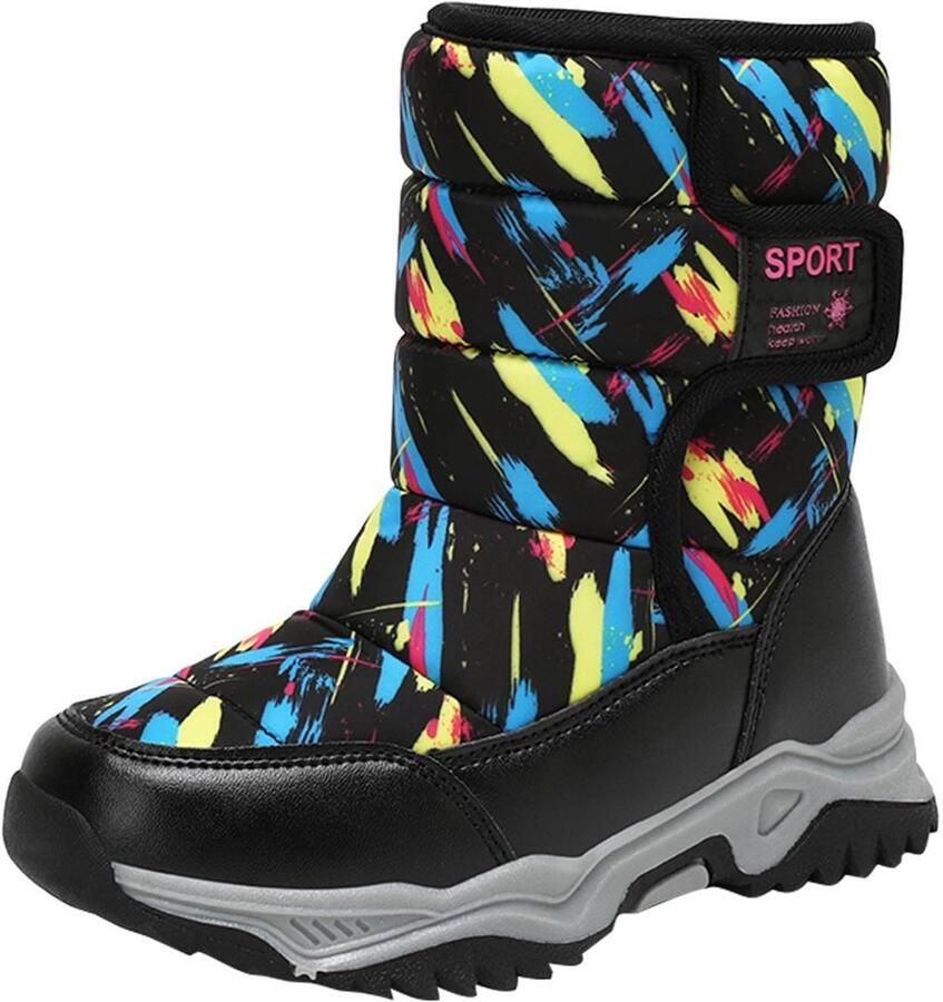 Warme Waterdichte Winterlaarzen Kinderen Antislip Snowboots voor en )