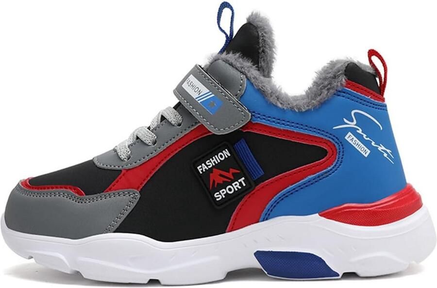 Warme Waterdichte Winterlaarzen Kinderen Pluche Binnenvoering voor en