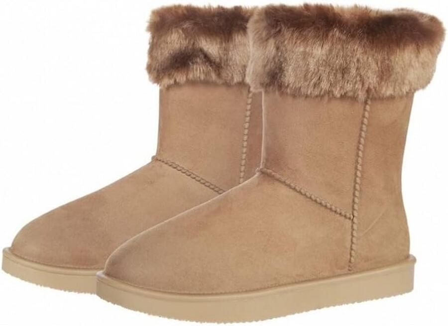 Warme waterdichte winterlaarzen met imitatiebont voering