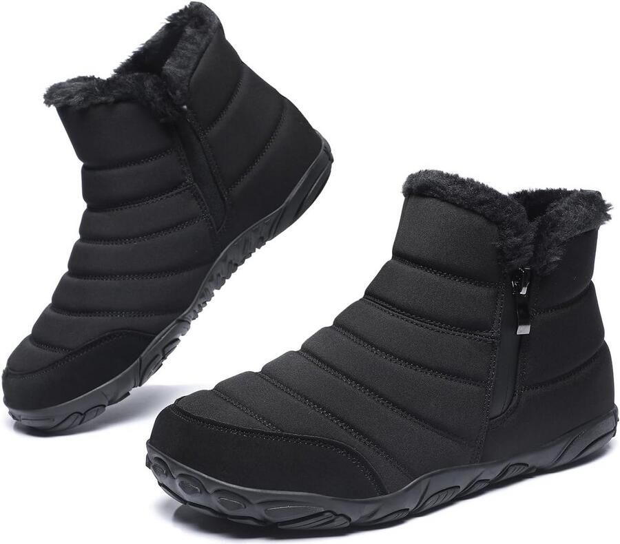 Warme Gevoerde Winterlaarzen Outdoor Wandelschoenen Antislip Sneeuwlaarzen