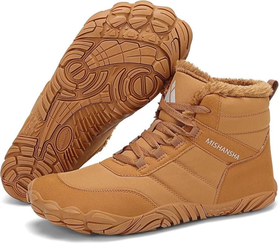 Warme Waterdichte Winterlaarzen voor en Gevoerd en Sneeuwbestendig )