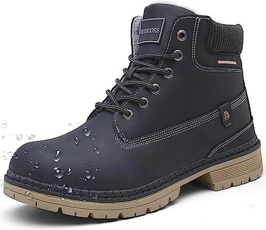 Warme Waterdichte Winterlaarzen voor en Gevoerde Sneeuwlaarzen voor Buiten