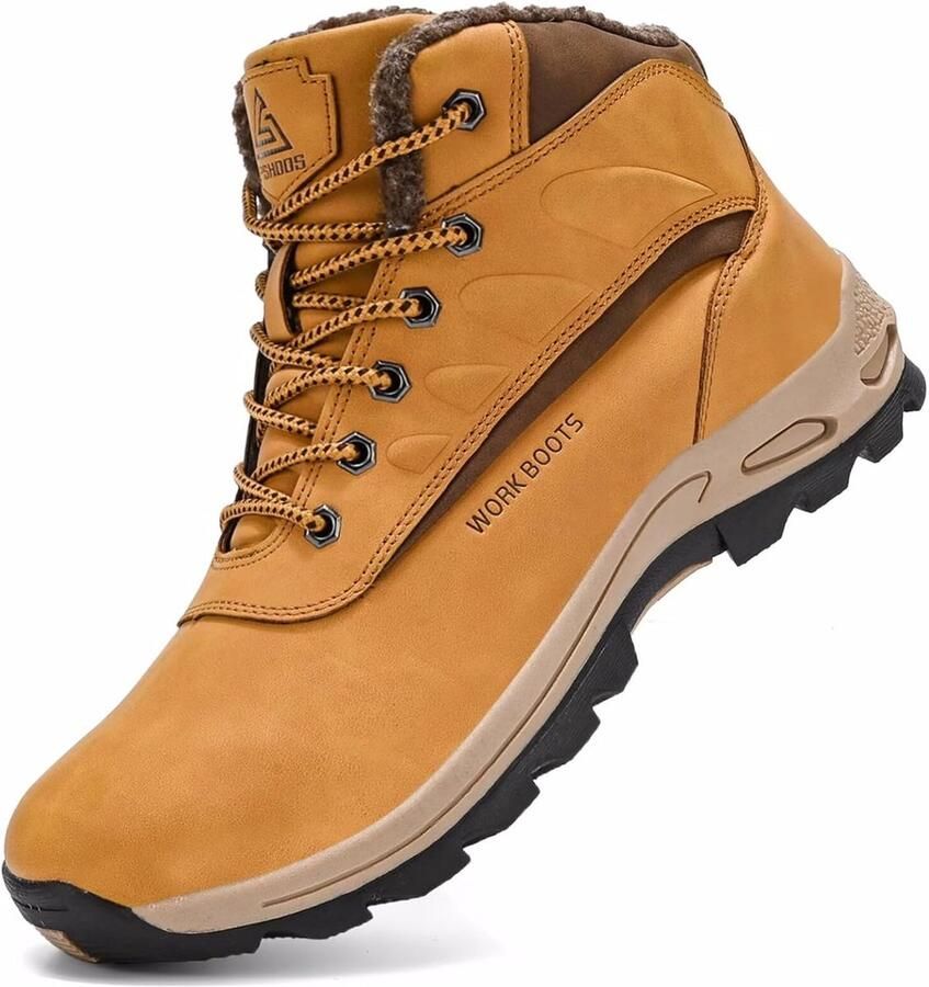 Warme Waterdichte Winterschoenen voor Heren Antislip Trekking Snowboots