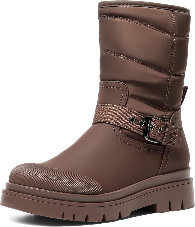 Warme winter snowboots voor dames Waterdichte en comfortabele enkellaarsjes