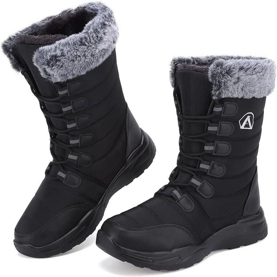 Warme Winterlaarzen en Waterdicht & Antislip Wandelschoenen