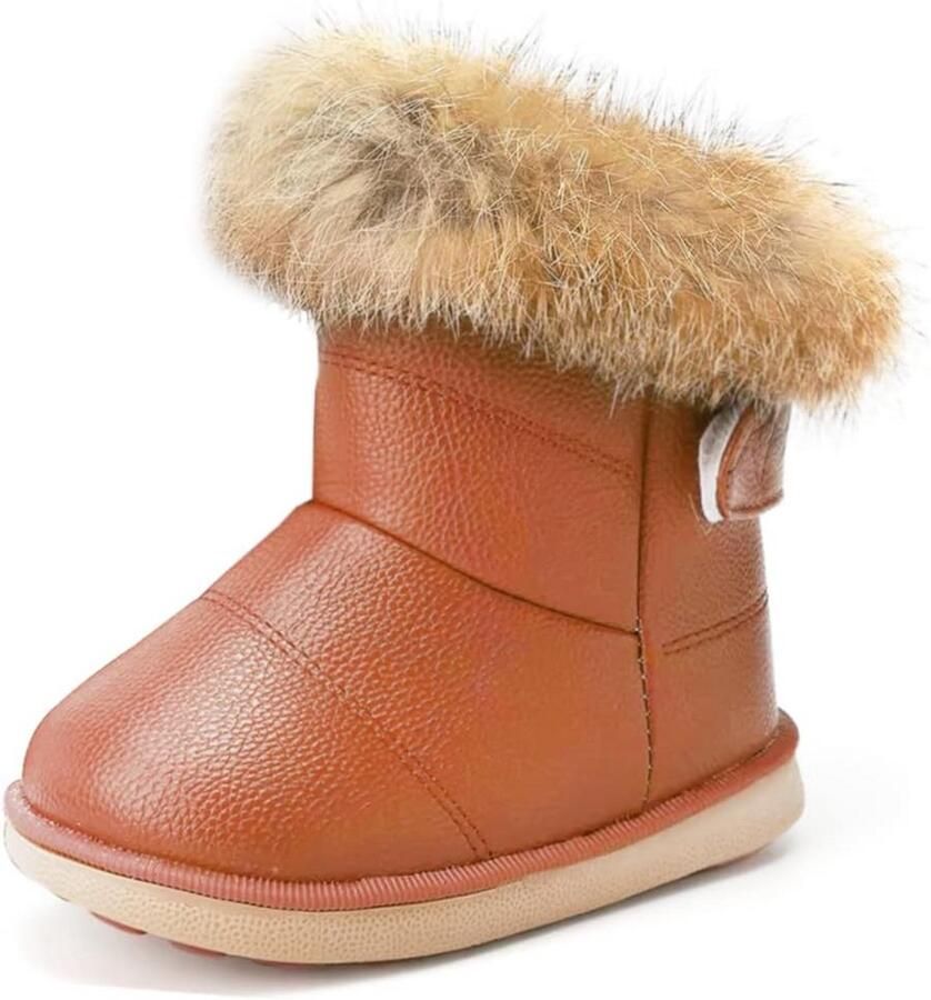 Warme Winterlaarzen Meisjes Waterdicht en Gevoerd met Zachte Zool
