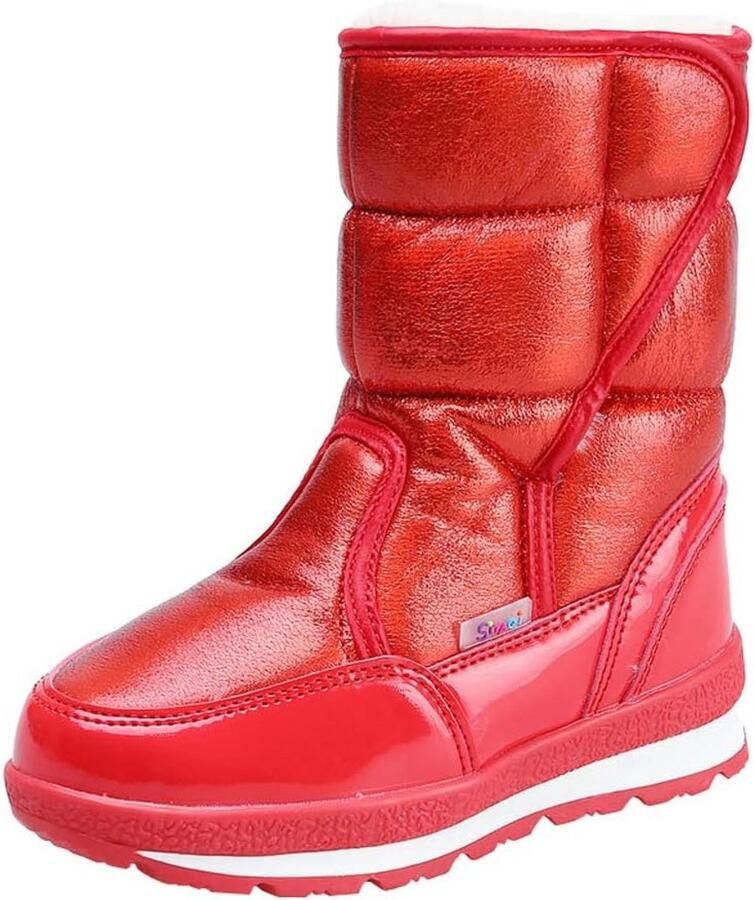 Warme Winterlaarzen voor Dames en Kinderen Waterdicht Sneeuwschoeisel