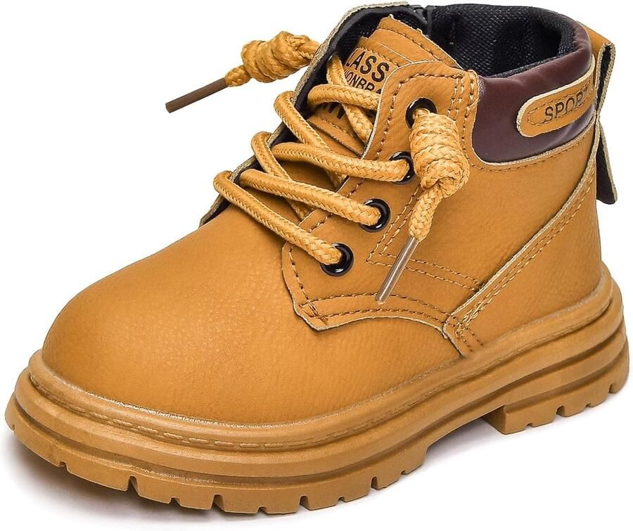 Warme winterlaarzen voor en gevoerd slip-on snowboots met rits en zachte zolen