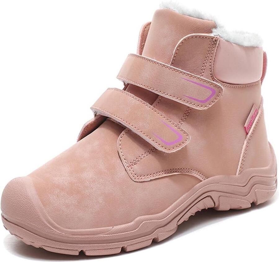 Warme Winterlaarzen voor Kinderen en Jongeren Antislip en Gevoerde Sneeuwlaarzen voor Buitenactiviteiten