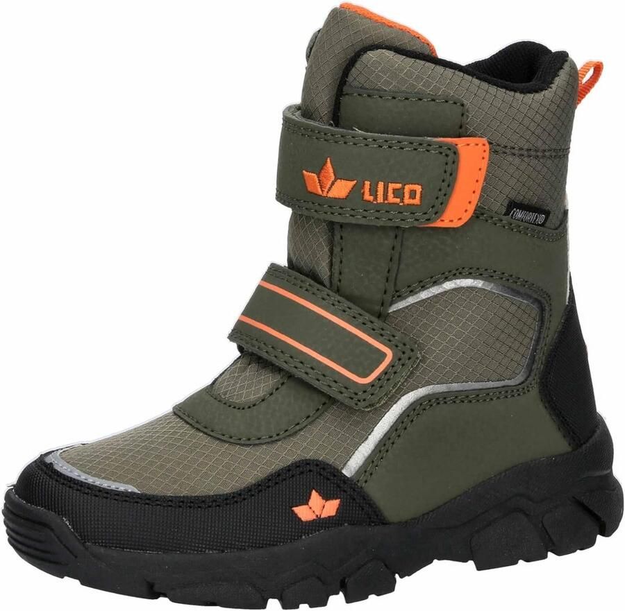 Warme winterlaarzen voor kinderen met klittenbandsluiting