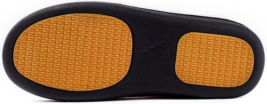 Warme winterpantoffels voor en traagschuim pluche antislip grijs