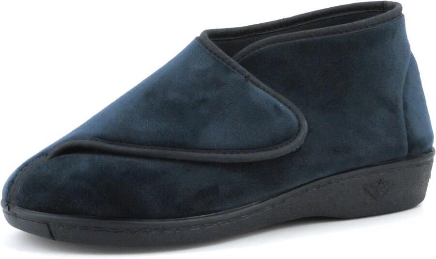 Warmte en Comfort: Orthopedische Pantoffels voor Dames met Klittenbandsluiting Ideaal voor Senioren en Gezwarte Voeten