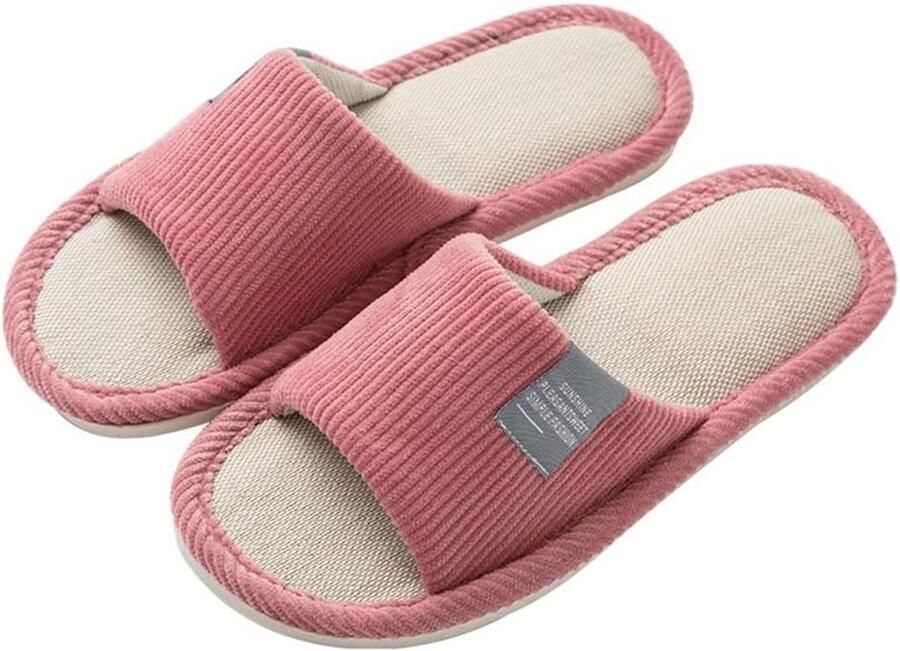 Wasbare Huisslippers met Memory Foam Antislip en Comfortabel voor en